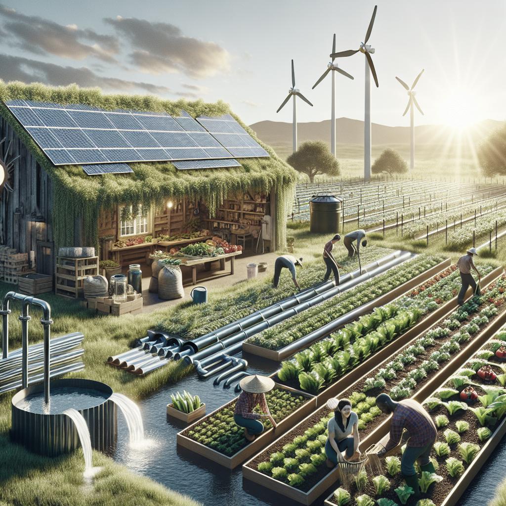 Les Meilleures Pratiques Durables pour une Ferme Écologique