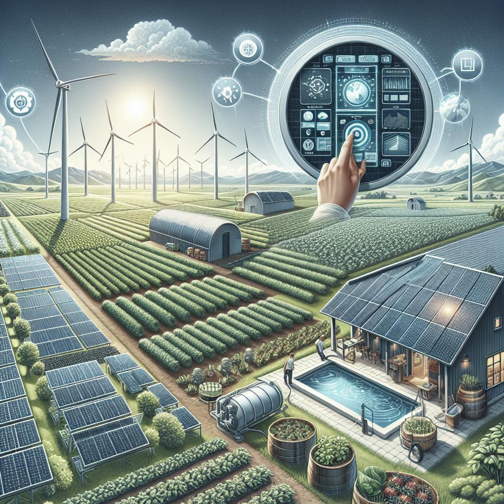 Gestion Efficace de l’Énergie dans une Ferme Écologique